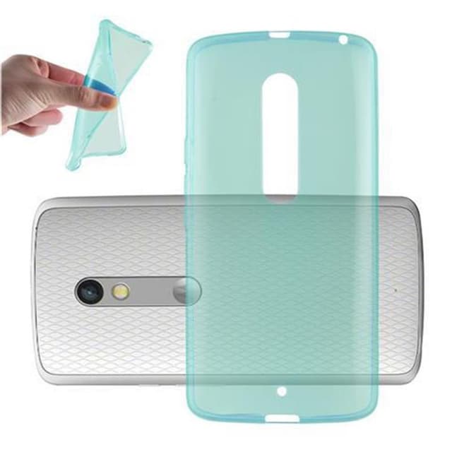 Motorola MOTO X PLAY Cover TPU Etui (Blå)