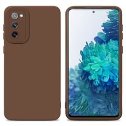 Samsung Galaxy S20 FE Suojakuori Kotelo (Ruskea)