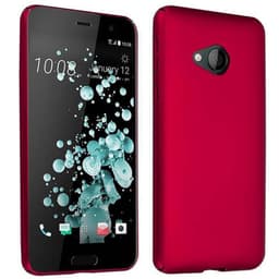 HTC U PLAY Suojakuori Kotelo Cover (Punainen)