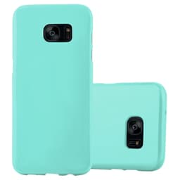 Samsung Galaxy S7 EDGE Skal Fodral Case (Grön)