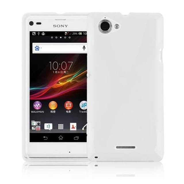 Sony Xperia L Skal Fodral Case (Transparent)