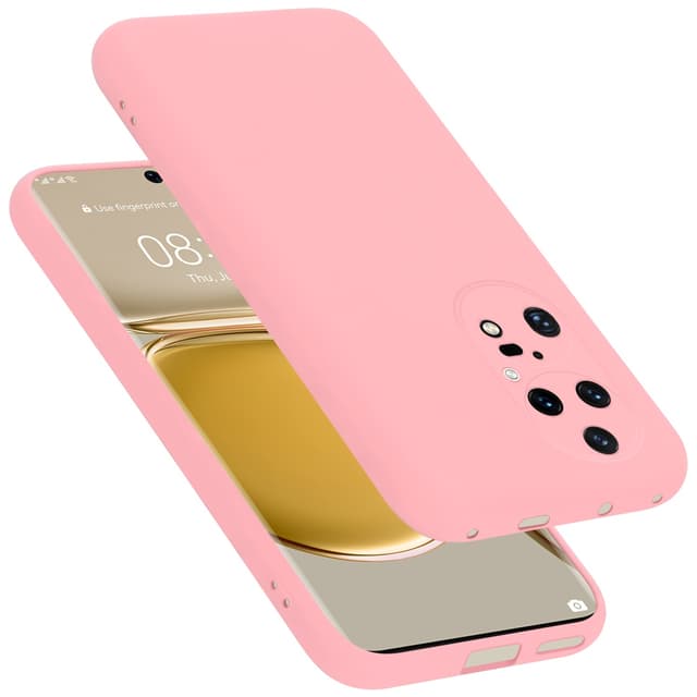 Huawei P50 PRO Suojakuori Kotelo (Vaaleanpunainen)