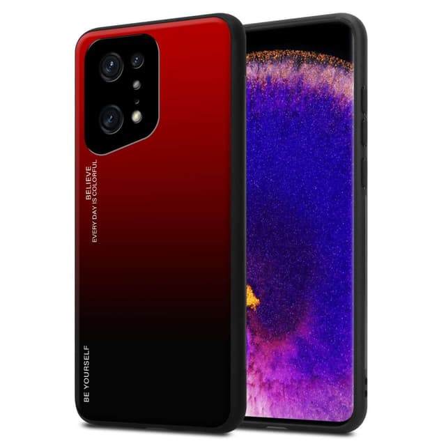 Oppo FIND X5 PRO Skal Fodral Case (Svart)