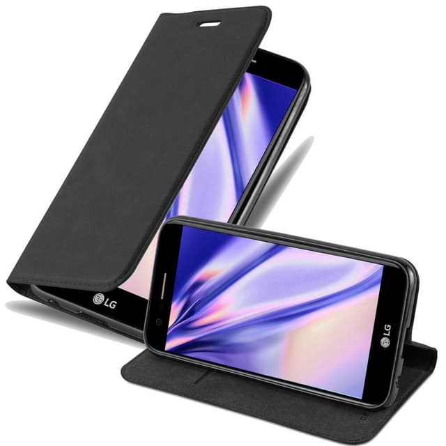 LG K10 2017 Cover Etui Case (Sort)
