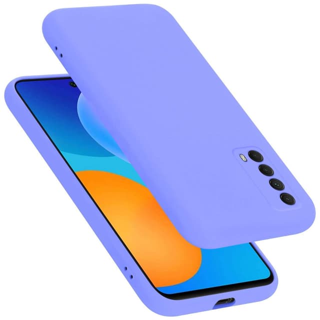 Huawei P SMART 2021 silikondeksel case (Lilla)