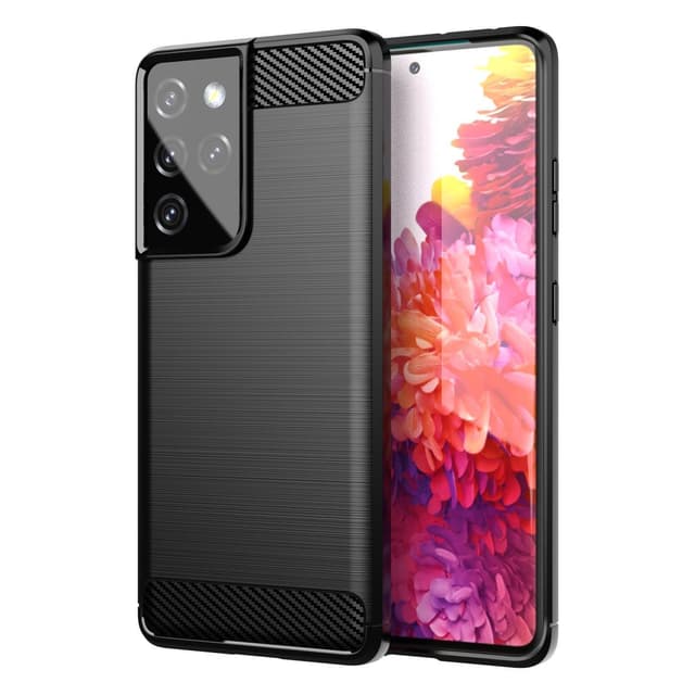 Samsung Galaxy S21 ULTRA Cover TPU Etui (Sort)