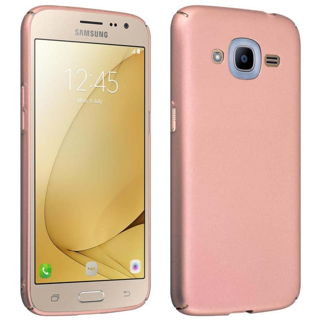 Samsung Galaxy J2 2016 Cover Etui Case (Lyserød)