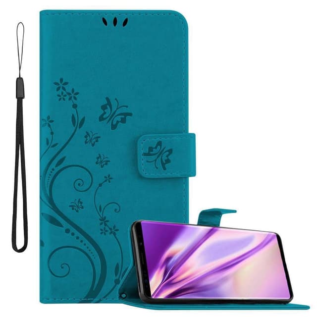 Samsung Galaxy NOTE 9 Pungetui Cover Case (Blå)