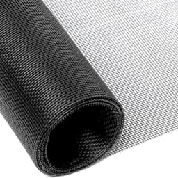 Flugnät Insektsnät Fönsterdörr Fiberglas 100 cm (svart)