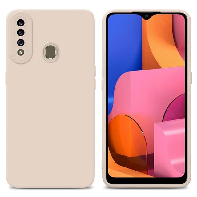 Samsung Galaxy A20s Cover Etui Case (Lyserød)
