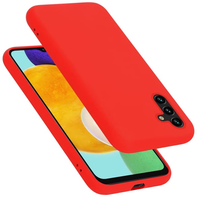 Samsung Galaxy A13 5G silikondeksel case (rød)