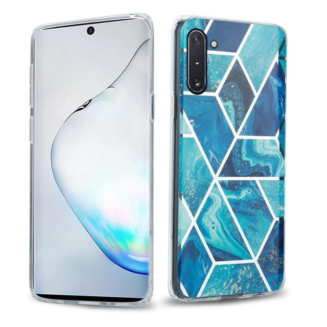 Samsung Galaxy NOTE 10 Pungetui Cover Case (Blå)