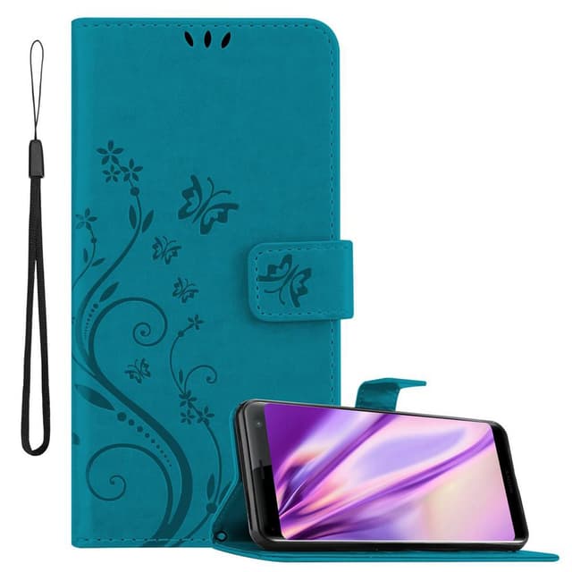 Sony Xperia XZ3 Pungetui Cover Case (Blå)