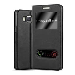 Samsung Galaxy A5 2015 lommebokdeksel cover (svart)