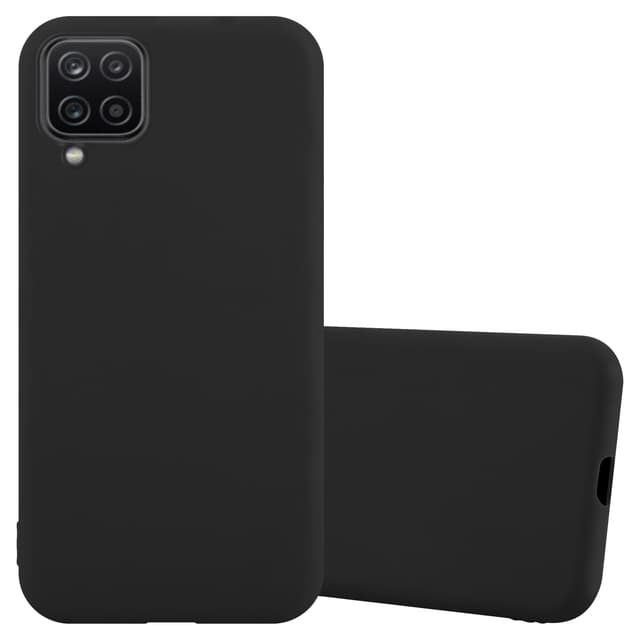Suojakuori Samsung Galaxy A12 / M12 Kotelo (Musta)