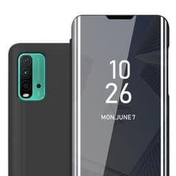 Xiaomi RedMi 9T / POCO M3 Plånboksfodral Skal (Svart)