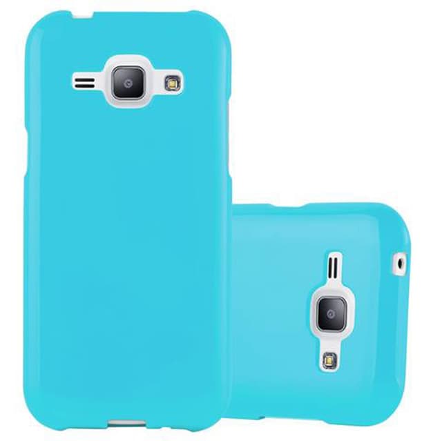 Samsung Galaxy J1 2015 Etui Case Cover (Blå)