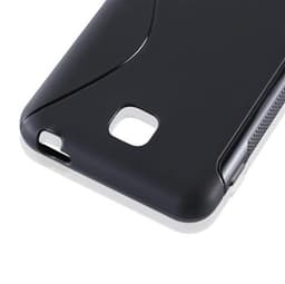LG OPTIMUS F5 / LUCID 2 silikondeksel case (svart)