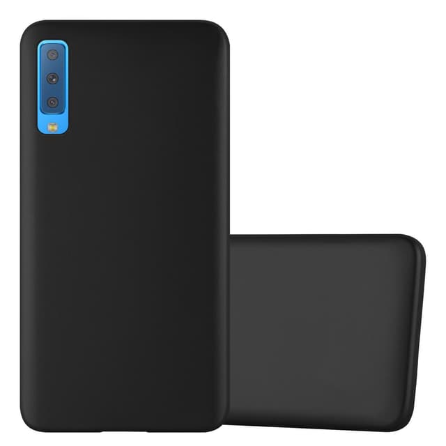Skal Samsung Galaxy A7 2018 Fodral Case (Svart)