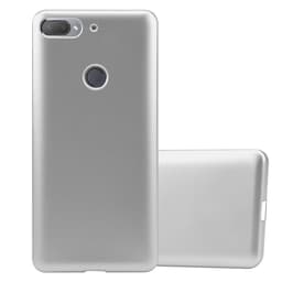 HTC Desire 12 PLUS Suojakuori Suojakotelo Case (Hopea)
