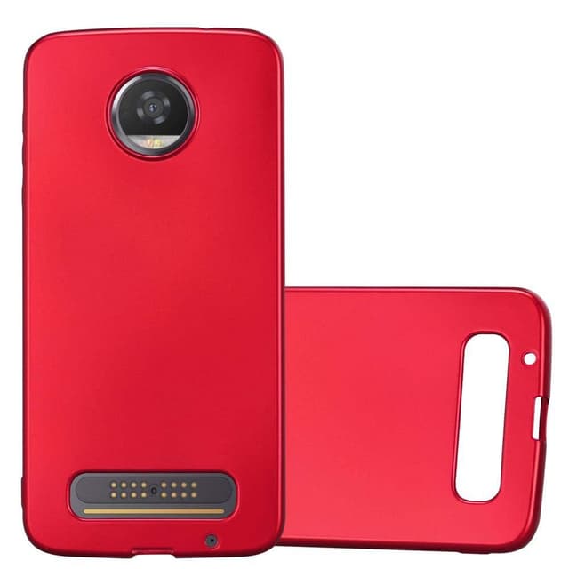 Motorola MOTO Z2 Suojakuori Kotelo (Punainen)