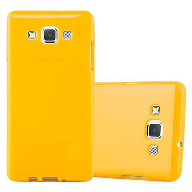 Samsung Galaxy A5 2015 Skal Fodral Case (Gul)