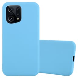 Oppo FIND X5 deksel tpu case cover (blå)