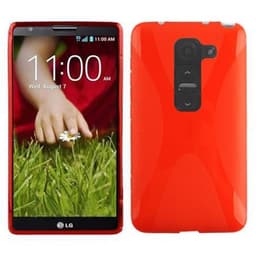 LG G2 MINI Suojakuori Cover (Punainen)