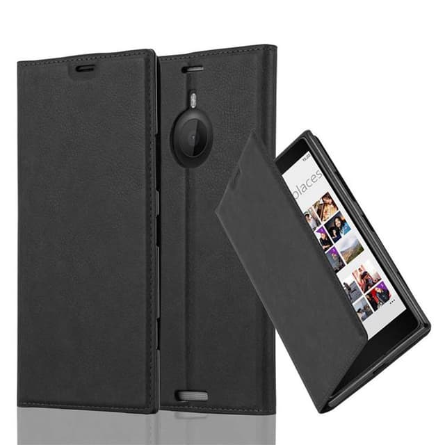 Nokia Lumia 1520 lommebokdeksel case (svart)