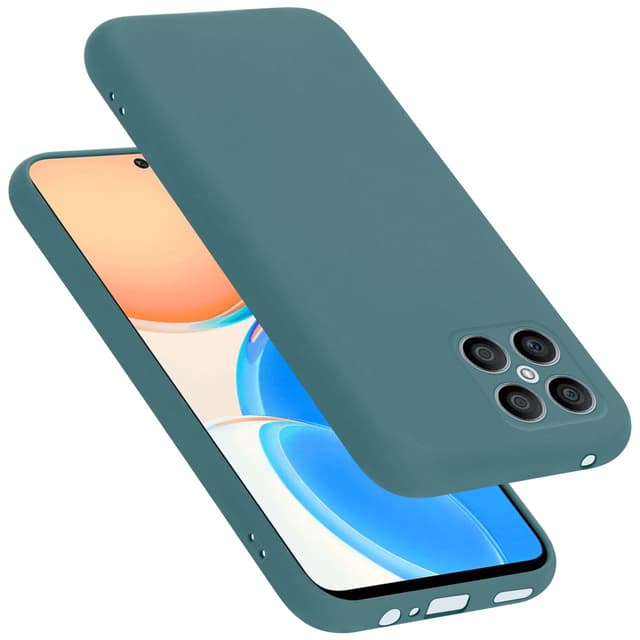 Honor X8 Skal Fodral Case (Grön)