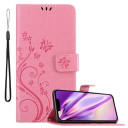 iPhone 14 Plånboksfodral Skal (Rosa)