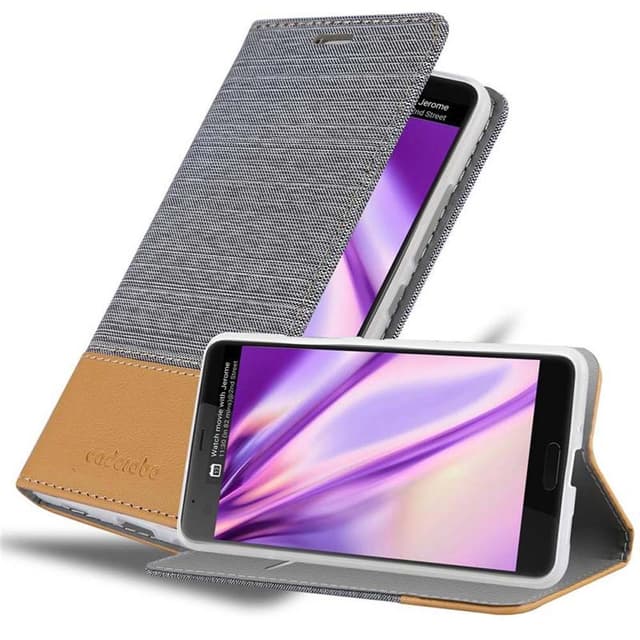 HTC U ULTRA Pungetui Cover Case (Grå)