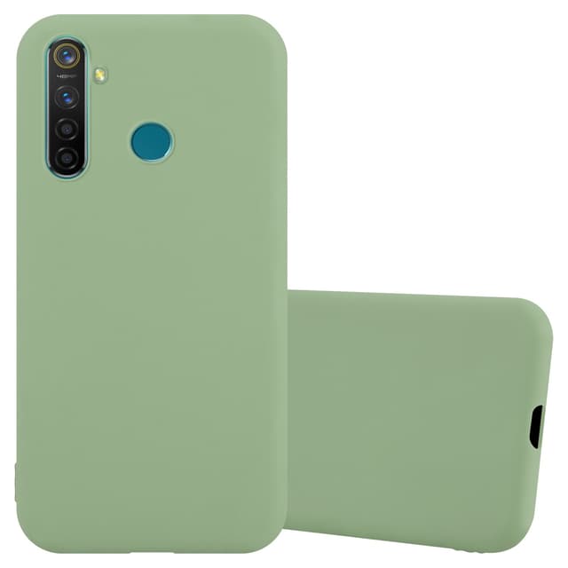 Cover Realme 5 PRO / Realme Q Etui Case (Grøn)