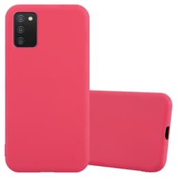 Skal Samsung Galaxy A03s Fodral Case (Röd)