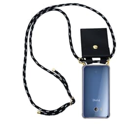 HTC OCEAN / U11 Skal Fodral Kedja (Svart)