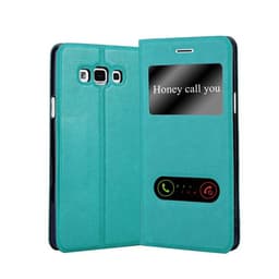 Samsung Galaxy A7 2015 Plånboksfodral Skal (Turkos)