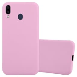 Deksel Samsung Galaxy M20 Silikon cover (rosa)