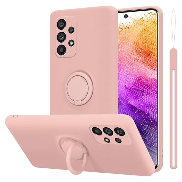 Skal Samsung Galaxy A73 5G Fodral Case (Rosa)