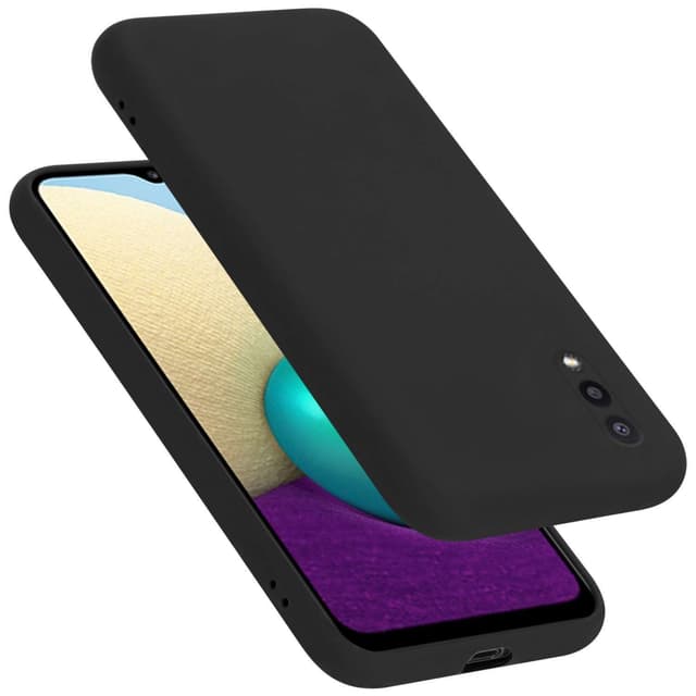 Samsung Galaxy A02 / M02 Skal Fodral Case (Svart)