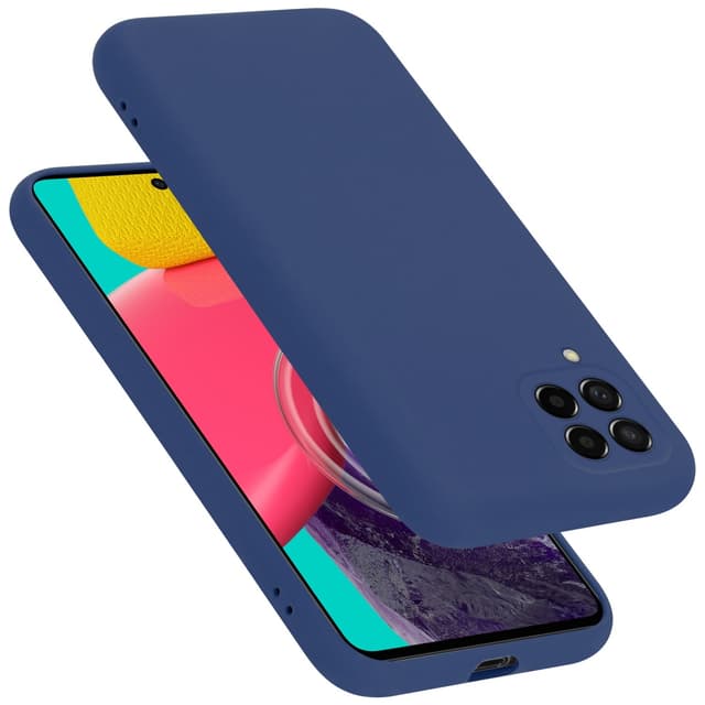 Samsung Galaxy M53 5G Cover Etui Case (Blå)