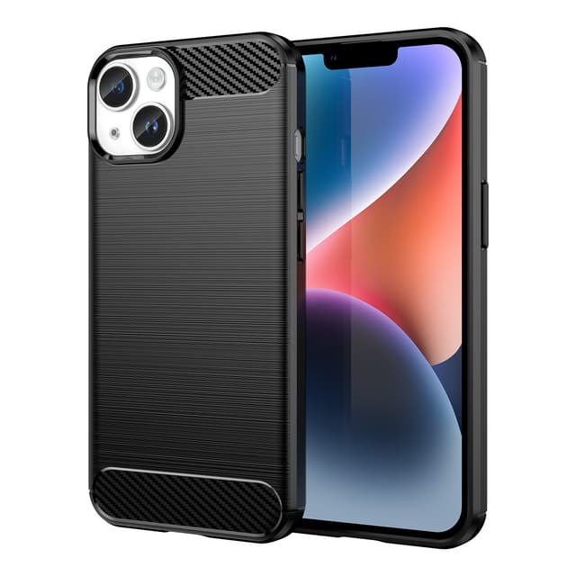 iPhone 14 PLUS Cover TPU Etui (Sort)