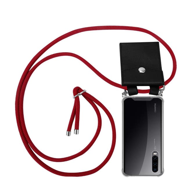 Skal Huawei P30 Fodral Kedja (Röd)