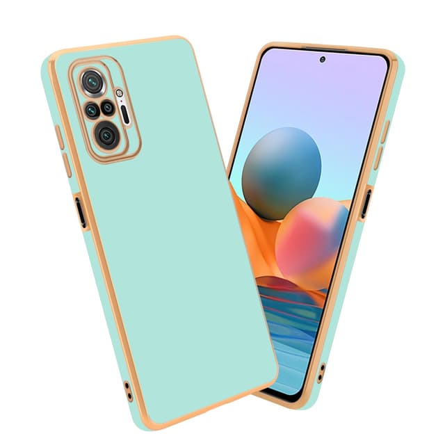 Xiaomi RedMi NOTE 10 PRO Skal Fodral Case (Grön)