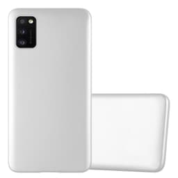 Samsung Galaxy A41 Suojakuori Kotelo (Hopea)