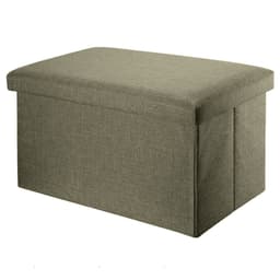 Klapbænk 78x38x38 cm Taburet Skammel (brun)