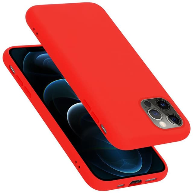 iPhone 12 / 12 PRO Cover Etui Case (Rød)