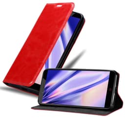 ZTE Nubia Z11 MAX lommebokdeksel case (rød)