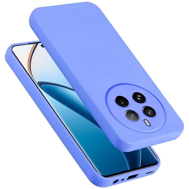 Realme 12 Pro silikondeksel case (lilla)