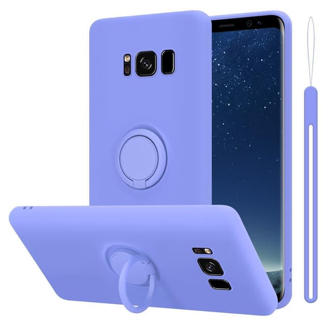 Deksel Samsung Galaxy S8 Ring Case (lilla)