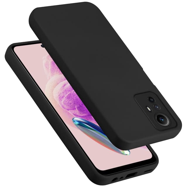 Redmi Note 12S Skal Fodral Case (Svart)